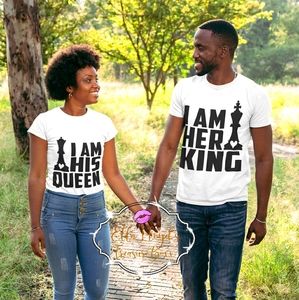 King&Queen Couple Shirt Set